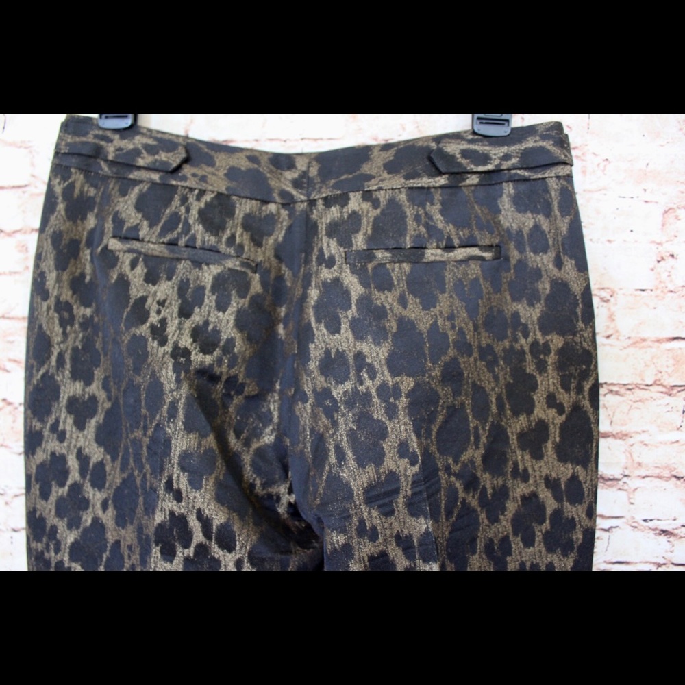 Elie Tahari | Cheetah Print Dress Pants - Picture 6 of 8